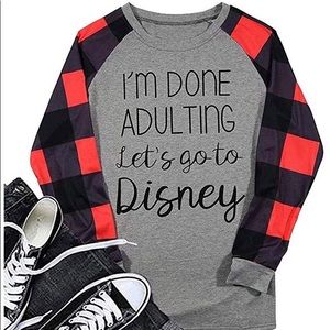 “Im Done adulting” Disney Tee